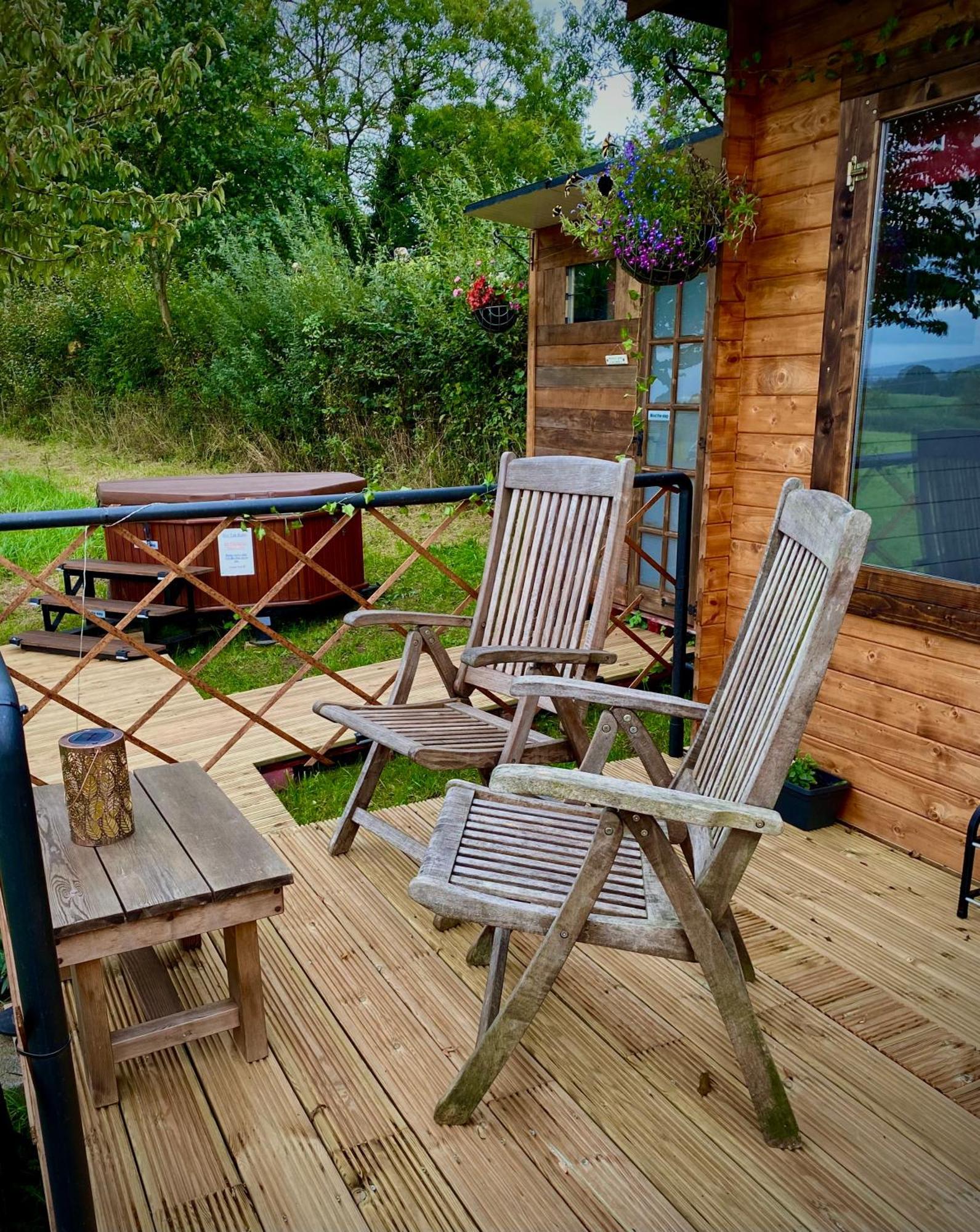 Cherry Tree Glamping Lodge Wellington (Somerset) Exterior foto